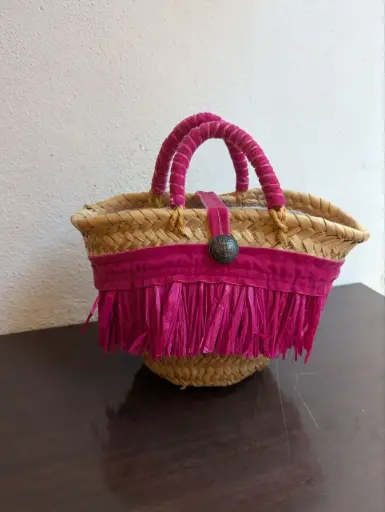 Capazo Artesanal "Fiesta"