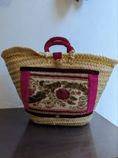 Capazo Artesanal "Velvet" 
